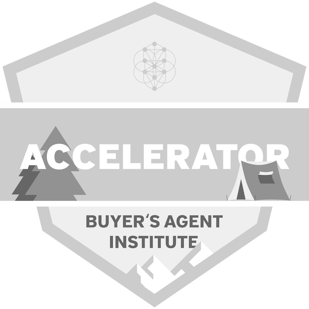 Received Accelerator badge of the Buyer Agent Institute